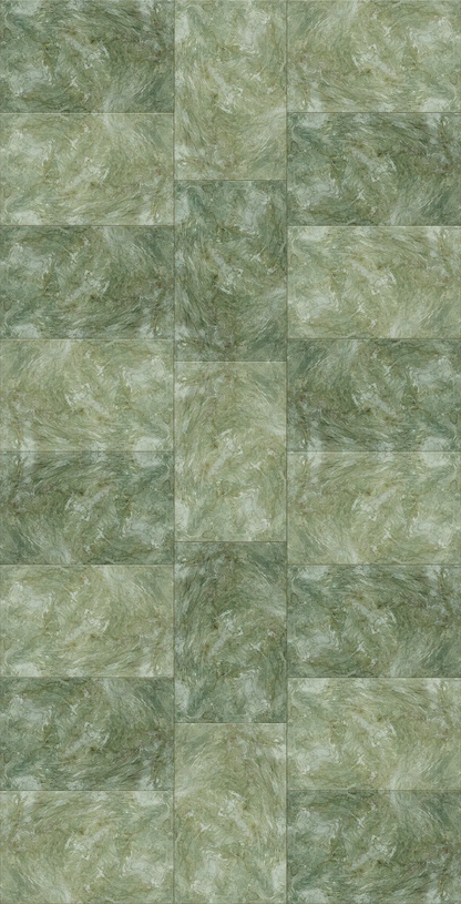 Green Marble Shower Panel