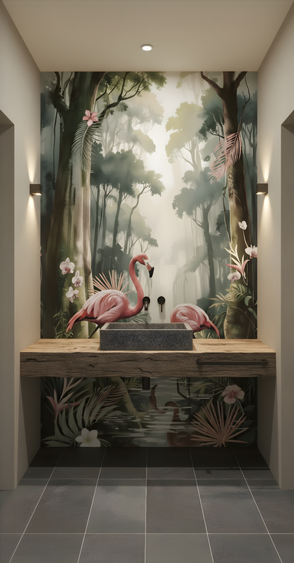 Flamingo Shower Panel