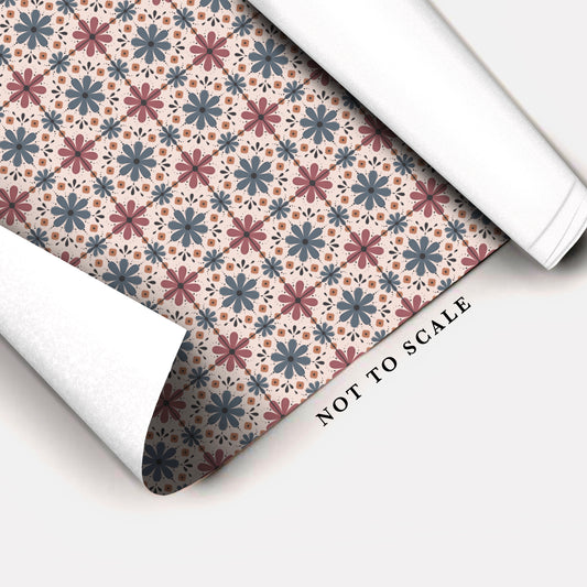 Floral Tiles - Standard Vinyl