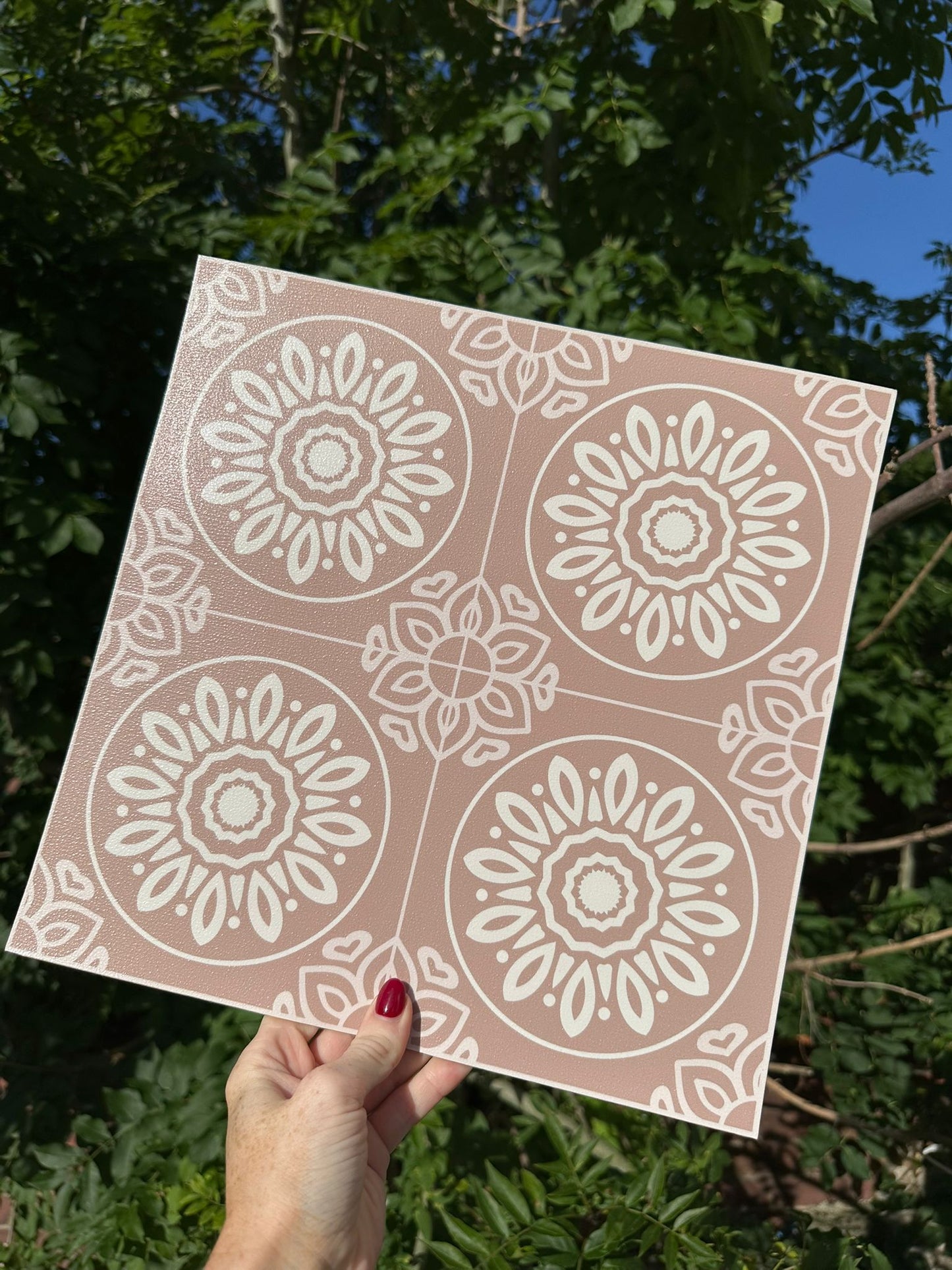 French Pink & Cream Small