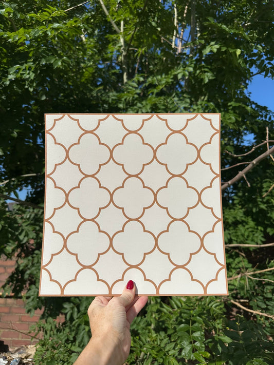Quatrefoil Retro