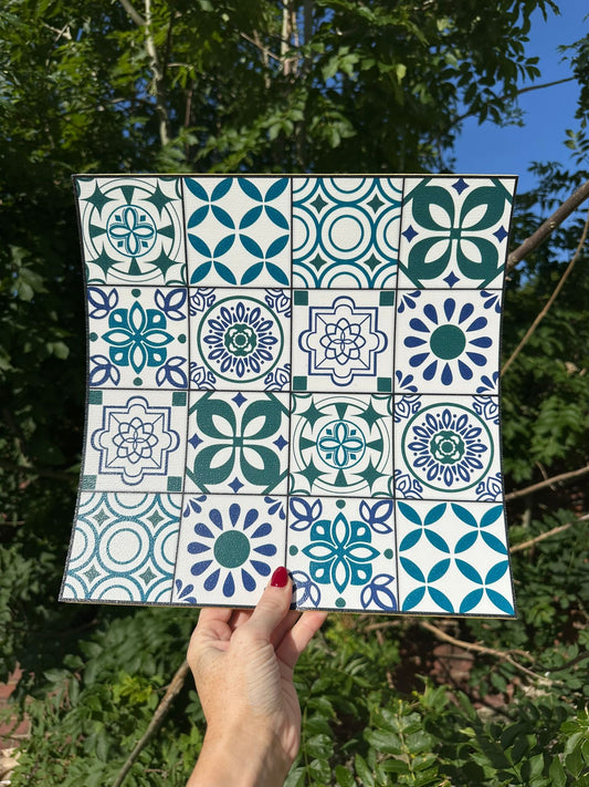 Mosaic Teal