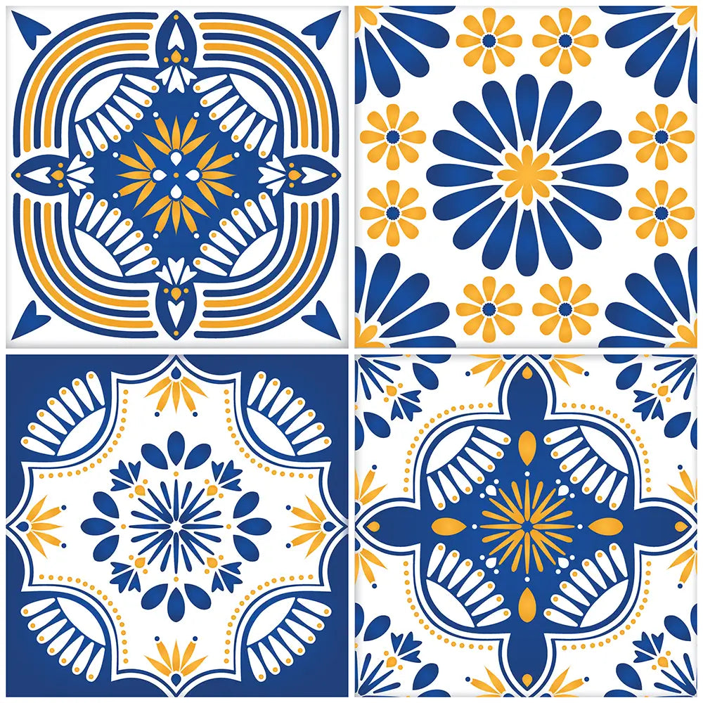 Portugese tiles Shower Panel