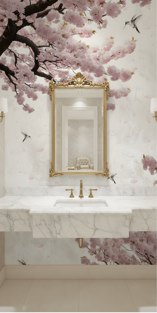 Sakura Blossom Panel