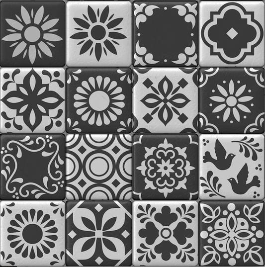 Moroccan Tiles - Standard Vinyl