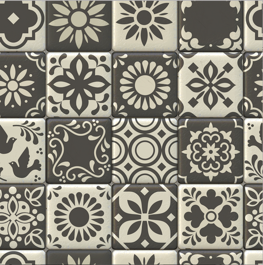 Moroccan Tiles - Floor & Wall Vinyl