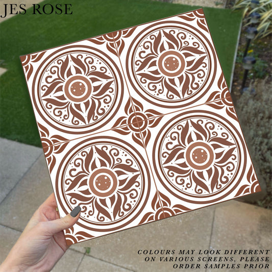 Lisbon Terracotta Premium Peel & Stick Tiles