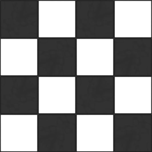 Black & White Checked - Window Vinyl