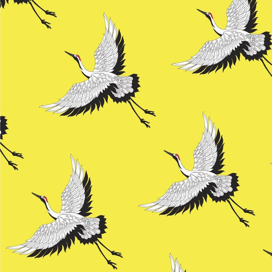 Cranes - Window Vinyl