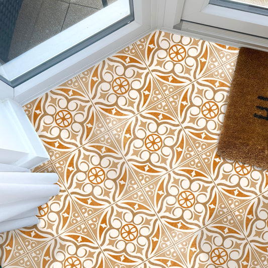 Victorian Rustic Retro Premium Peel & Stick Tiles
