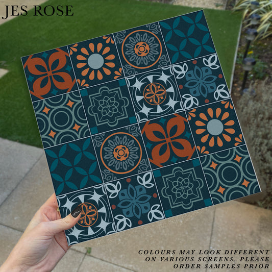 Mosaic Retro Premium Peel & Stick Tiles