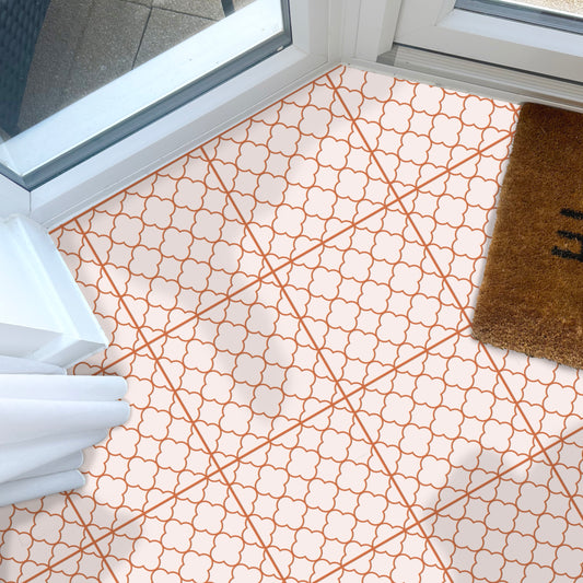 Quatrefoil Retro Premium Peel & Stick Tiles