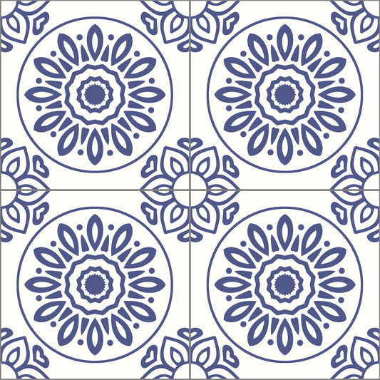 French Tiles - Floor & Wall Vinyl