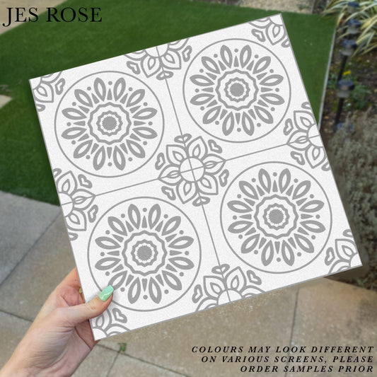 French Grey (Small) Premium Peel & Stick Tiles
