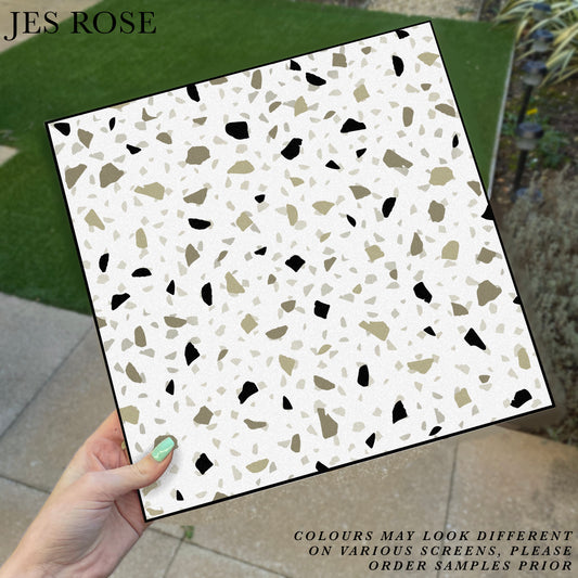 Terrazzo Sage Premium Peel & Stick Tiles