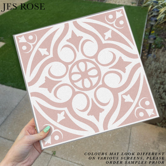Victorian Pink (Large) Premium Peel & Stick Tiles