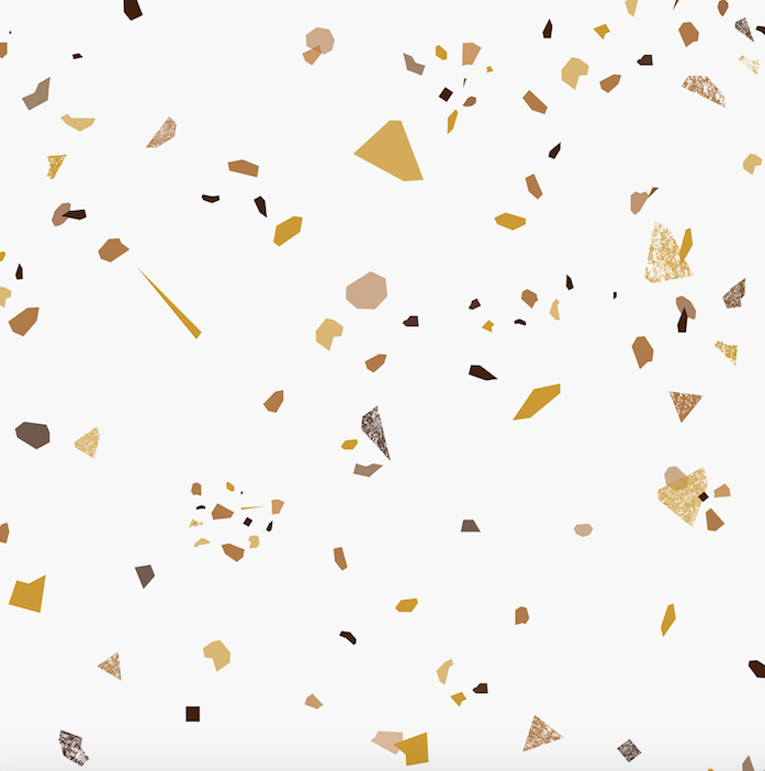 Terrazzo Gold Vinyl Laptop/Tablet Skin