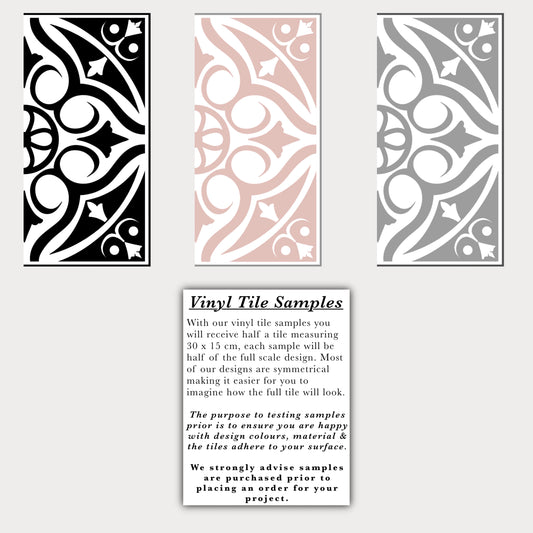 Victorian Pink (Large) Premium Peel & Stick Tiles