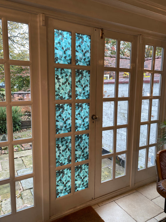 Stained Glass Teal